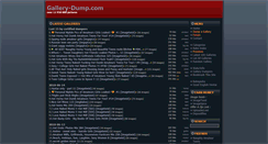 Desktop Screenshot of gallery-dump.com